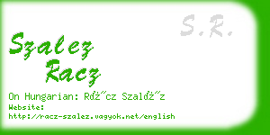 szalez racz business card